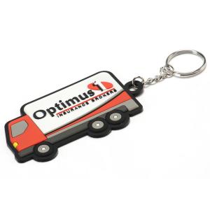 Advertising Promotional Gifts Personalized Soft Touch PVC Rubber Keychains With