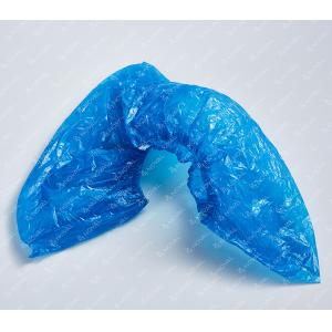 China Blue Color Disposable Foot Covers , Medical Shoe Covers For Protection OEM on sale