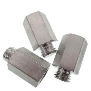 Stainless Aluminum Long Hex Thread Change Adapter Screw For Wool Angle Grinder