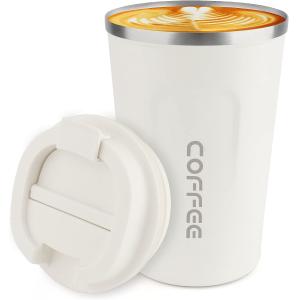 380ml 510ml 304SS Screw Lid Thermal Coffee Mug Car Travel Mug With Logo