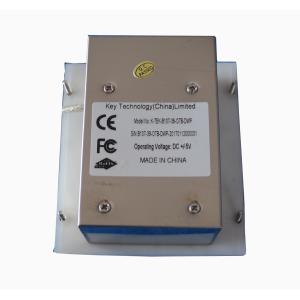 Military Ruggedized 38mm Optical Trackball Pointing Device Top Panel Mount