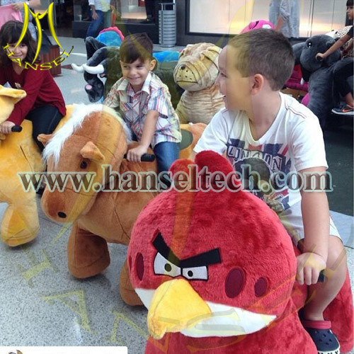 Hansel children carnival animal bike and amusement park bumper car rides for rent