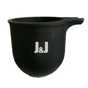 Heat Resistant Gold Melting Crucible Graphite Cylindrical Crucible High