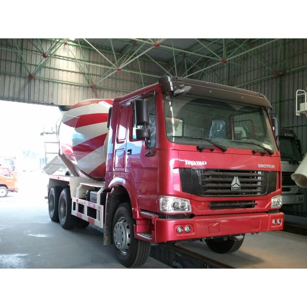 CCC Concrete Construction Equipment Sinotruk Howo 6x4 Howo Mixer Truck 10m³ With HW76 Cab