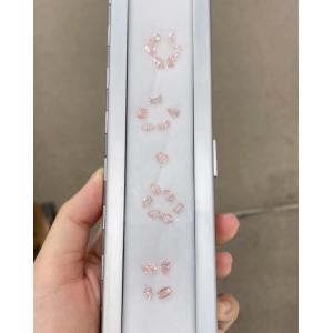 Loose Lab Made Diamonds Lab Grown Diamond Pink CVD Diamond Prime Source Oval