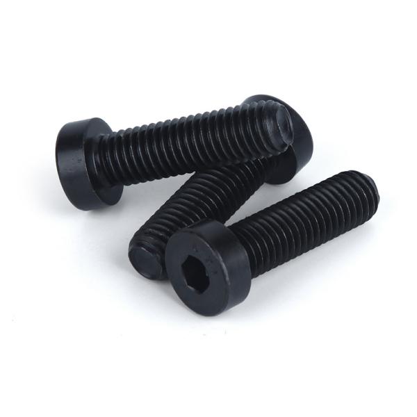 Buy DIN7984 Black Oxide Alloy Steel Socket Head Cap Screw Class 8.8 ASTM A574 at wholesale prices