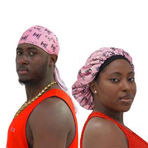 Luxury Famous Hair Accessories Bonnet Durag Set