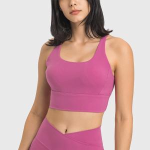 Wholesale Nude Women Sports Bra New Fashion Sxey Yoga Running Bra Tops