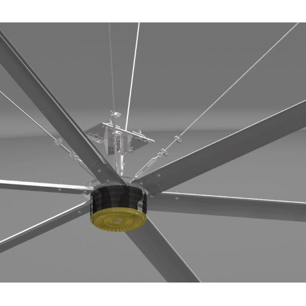 Buy 24 Foot Super Large Electric HVLS Ceiling Fan Residential at wholesale prices