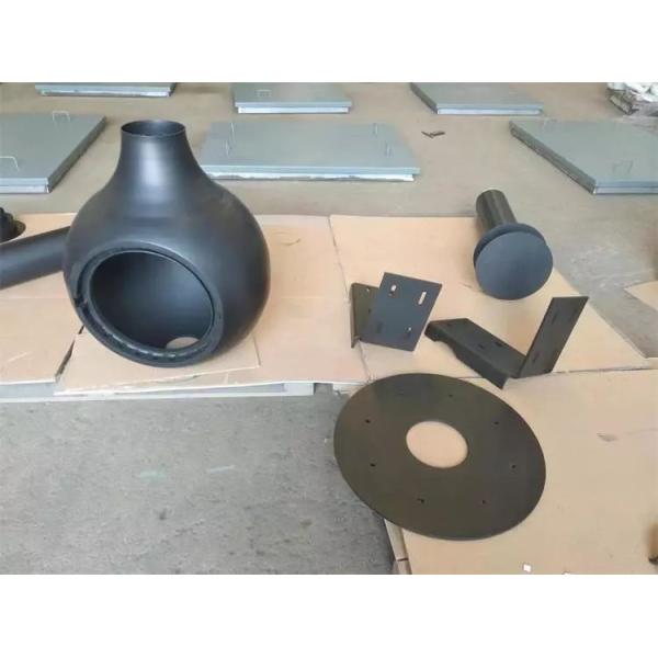 Morden Central Hanging Ceiling Mounted Floating Suspended Globe Wood Fireplace