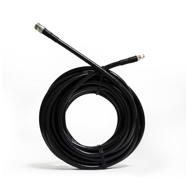Buy 25ft 30ft 50ft 100ft LMR400 Coaxial Cable with N Female to RP SMA Connect Type Outdoor at wholesale prices