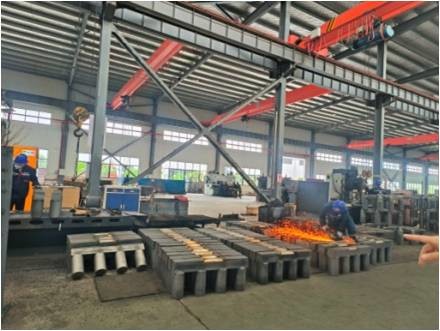 Buy Automatic Friction Welding Steel Anode Yoke For Aluminum Smelter Potroom at wholesale prices