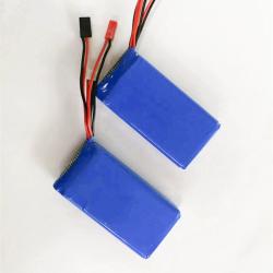 China High quality 7.4v 2600mah li polymer battery 2s lipo battey pack for sale