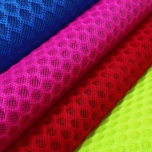 100% Polyester Recycled Polyester Mesh Knitted Airmesh 3D Mesh Material