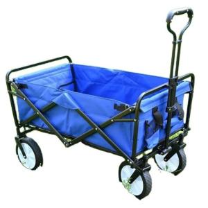 Collapsible Folding Utility Cart Wagon Ideal for Beach Trips and Outdoor