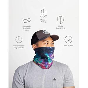 30x60CM Logo Print Bandana Neck Gaiter Headband