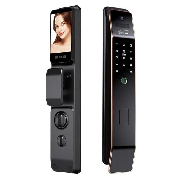 3D Facial Recognition High Security Room Intelligent Home Zinc Alloy Smart Door