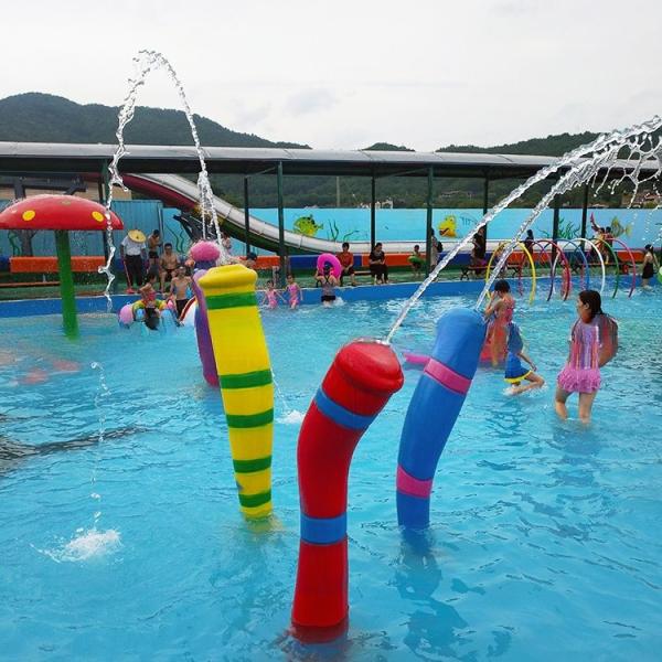 Buy Fiberglass Aqua Park Equipment Water Spray Column at wholesale prices