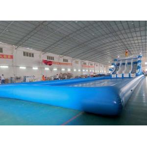 Huge Inflatable Water Parks With Swimming Pool / Kids Water Slide