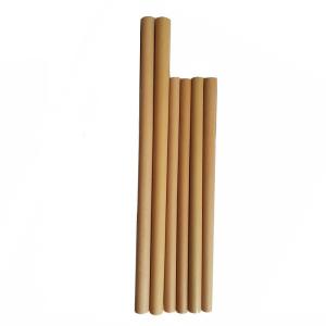 Natural Bamboo Straws Eco Alternative to Plastic Straws for Beverage Drinking