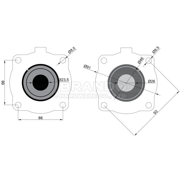 K2546 1'' Shockwave Diaphragm For Goyen Pulse Valve RCAC25T4