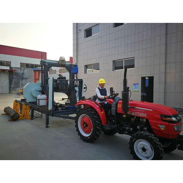 MJ1600 Portable Horizontal Band saw mill wood cutting diesel powered machine