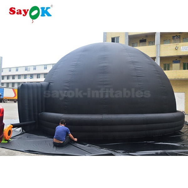360 Degree Fulldome Kids Schools Equipment Movie Star Projection Tent Mobile