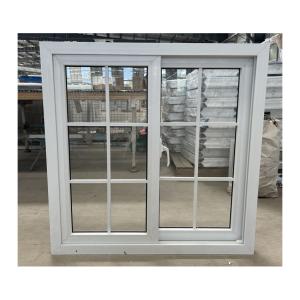 Sliding Style European Upvc Interior Design Two Track Pvc Window with Custom