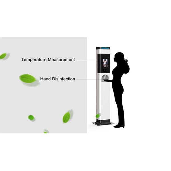 IP65 Automatic Hand Sanitizer Dispenser IR Thermometer For Supermarkets