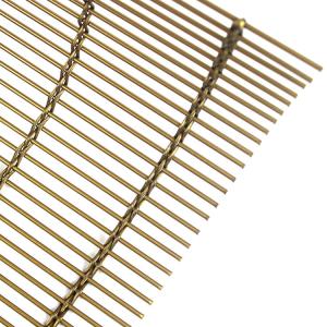 Decorative Expanded Wire Mesh Aluminum Chain Curtain / Weave Metal Fabrics