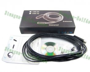USB Wire Endoscope HD CMOS Snake Inspection Camera E11B