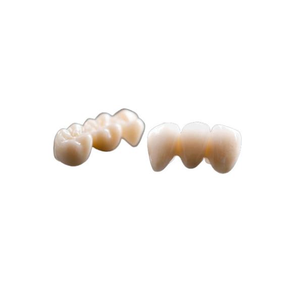 Buy Double Ended Fixed Bridge Crown Gold Alloy Crown Bridge Teeth at wholesale prices