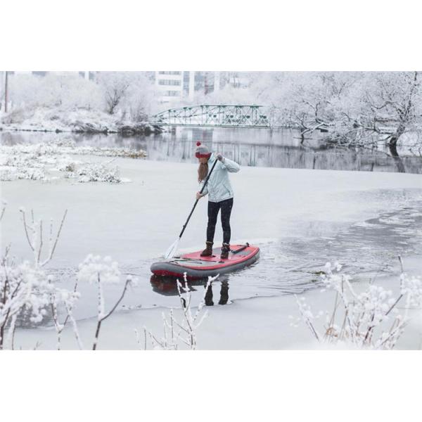 Buy PVC Drop Stich Inflatable Snow Air Board On Ice Lake at wholesale prices