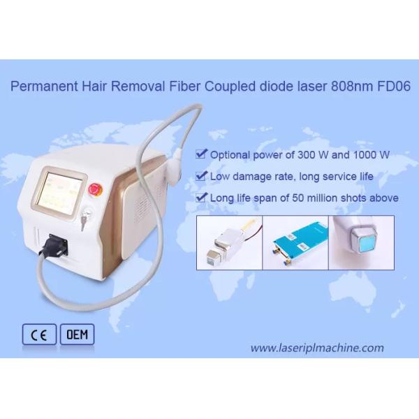 Handheld 24J/Cm2 808nm Laser Hair Removal Machine