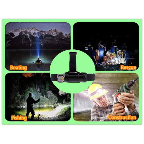 1000 Lumen Led Inspection Headlamp With Detachable Torch For Outdoor Sports
