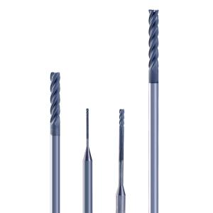 High Precision Diamond Coating Solid Carbide End Mill Cutter For Graphite