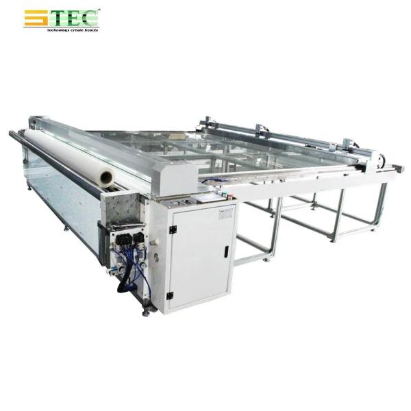 Automatically Roller Blinds Fabric Cutting Machine Two Models Cutting Crush