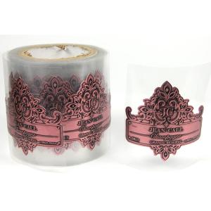 Elegant Personalised Wine Stickers Printing Embossed Copper Aluminum