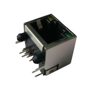 RJHSE5E8BA1 8P8C Shielded PJE101B65NL Single Port RJ45 Connectors