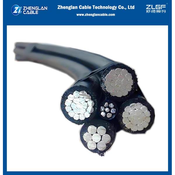 Aerial Bundled Cable ABC CAAI LV 0.6/1kv 3x35+16+25mm²AAC+XLPE/AAC+XLPE/AAAC+XLPE IEC60502-1