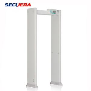 6 Detecting zone arched door frame walk through body scanner metal detector