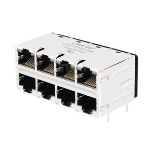 LPJ47312A43NL 10/100 Base-T Tab Up Green&Yellow/Green&Yellow LED 2X4 Port RJ45