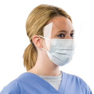 99.7% PFE SPP MBP Disposable Face Mask With Eye Shield
