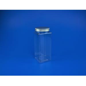 EOE / POE Sealing Empty Plastic Jars , Durable Plastic Screw Top Storage Jars