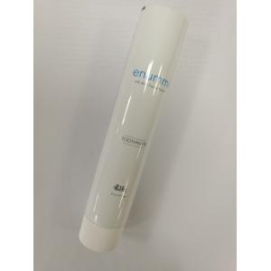 Durable Toothpaste Tube Aluminum Plastic Barrier Laminated Tube With Ribbed Cap
