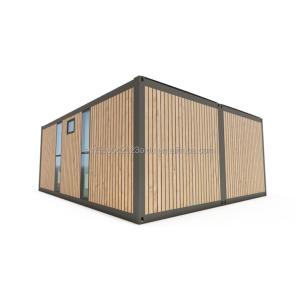 Customizable Detachable Mobile House EU Two Bedrooms Two 20ft Prefabricated