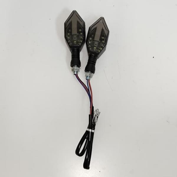 Decoration Lamp Motorcycle Black Color Plastic Available With Wires