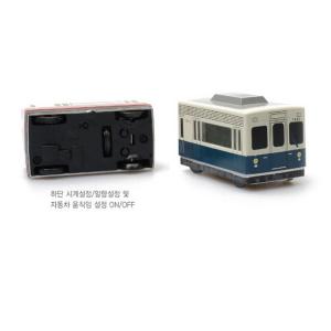 New creative gift product moving bus alarm clock