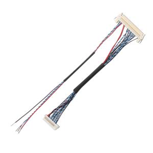 30 Pin Lvds Cable , 30 Pin Lcd Panel Fi X30HL B TO DF19 20S Lvds cable