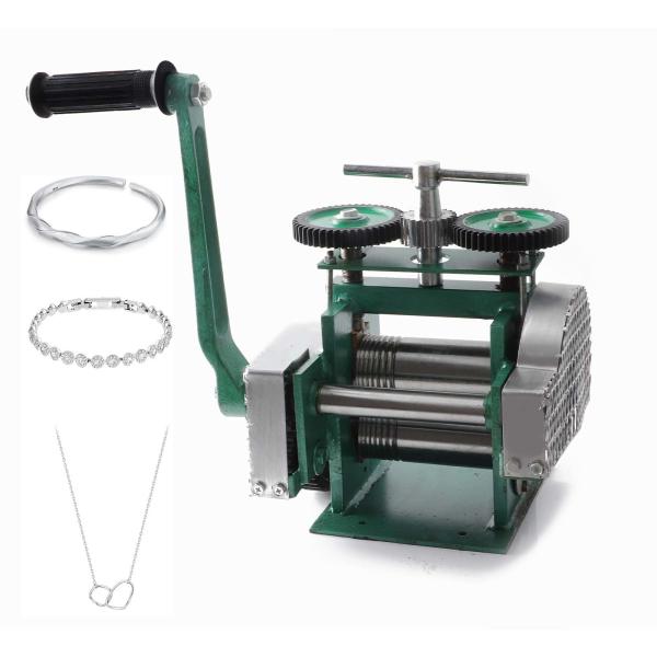 Buy 120mm Rolling Mills Machines Jewelry Press Machine Distance Adjustable at wholesale prices